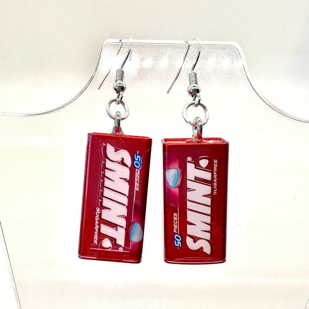 Smints Earrings - Candy Earrings - Mini Brands Earrings - Mini Brands Series 5